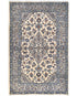 3x5 Oriental Persian Style Beige Hand Knotted Wool Area Rug
